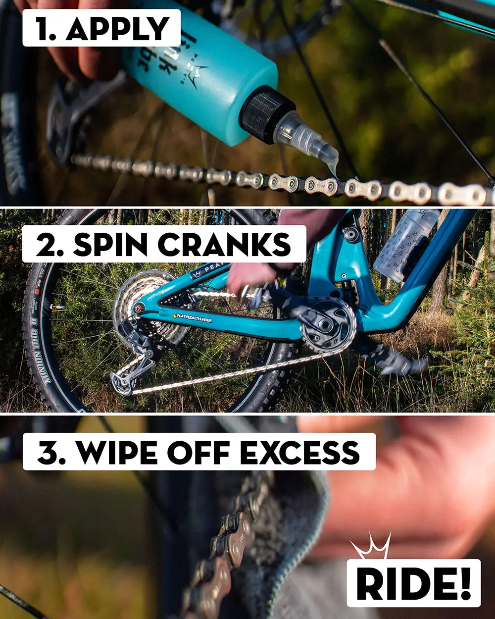 Peaty’s LinkLube All Weather 120ml