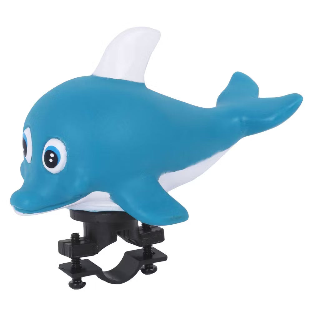 Dolphin bicycle horn