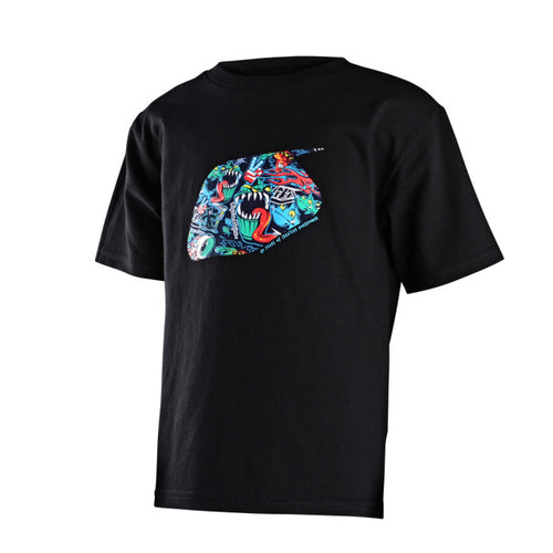 T-shirt manches courtes enfant Troy Lee Designs History, noir