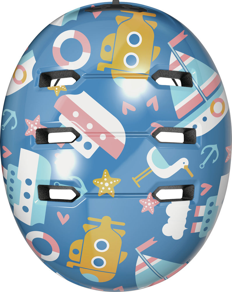 Abus Skurb Kid Helmet – top view