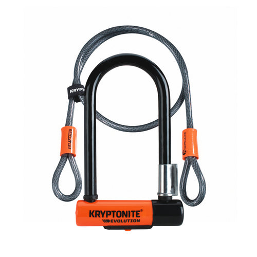 Kryptonite Evolution Mini-7 Bügelschloss mit Kryptoflex